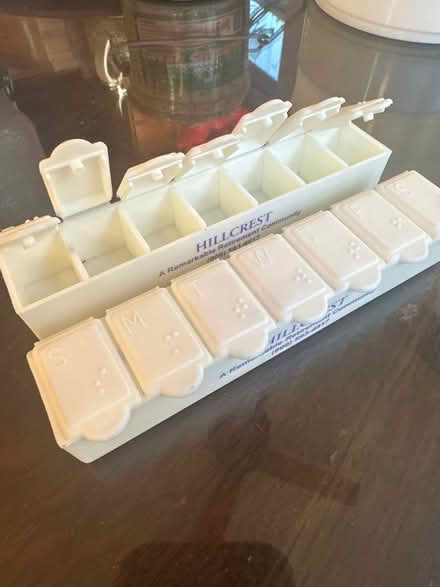 Photo of free 2 pill organizers (Oakland Fruitvale area) #1