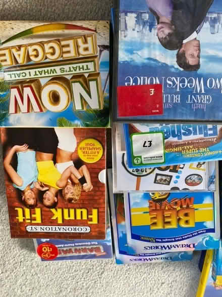 Photo of free Various DVDs and CDs (Miskin CF72) #2