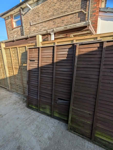 Photo of free 3 fence panels (Central Horsham) #2