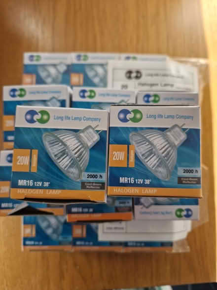 Photo of free Halogen Light Bulbs. X20 (Middleton MK10) #1