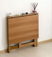 Photo of very narrow drop leaf table (Inch Park EH16) #1