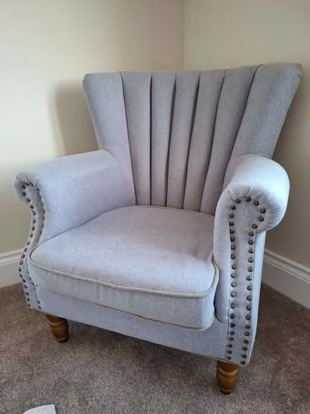 Photo of free Single chair - grey (Quernmore LA2) #2