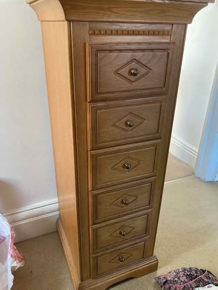 Photo of free Tall boy / drawers (Wadsley S6) #1