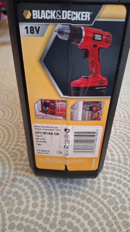 Photo of free Black & Decker Drill (South Wimbledon / Merton SW19) #2