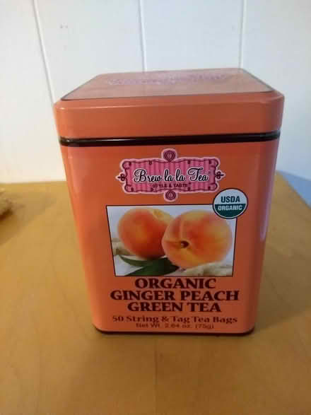 Photo of free Organic ginger peach green tea (West Malvern WR14) #1