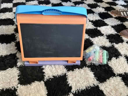Photo of free Folding chalk board and chalks (St Leonard’s TN38) #1