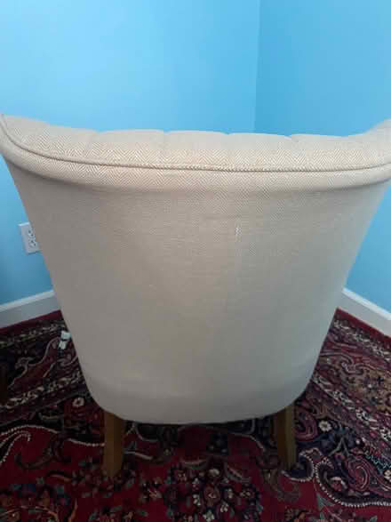 Photo of free Upholstered chair (North Wheaton) #3