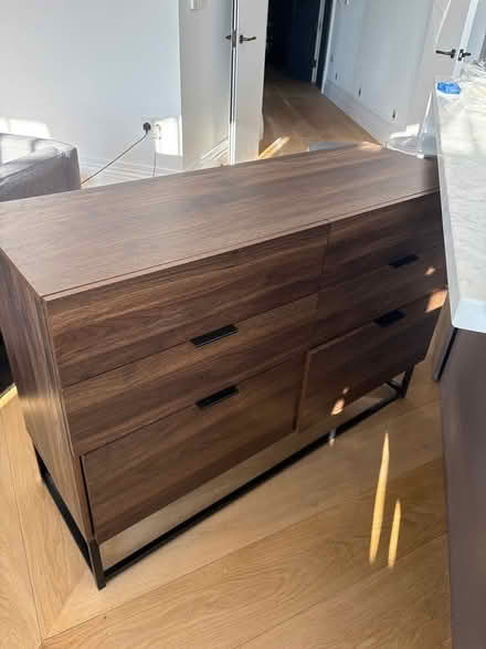Photo of free Wooden 6 drawer dresser (SW3) #2