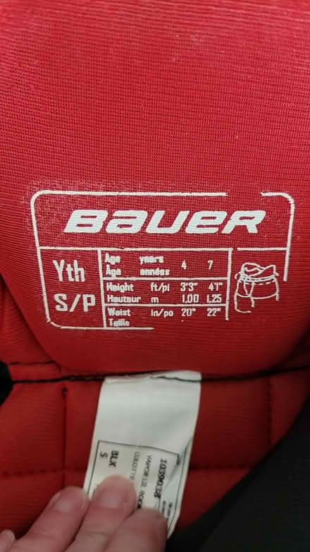 Photo of free Youth hockey pants and gloves (Capitol Hill 20003) #2