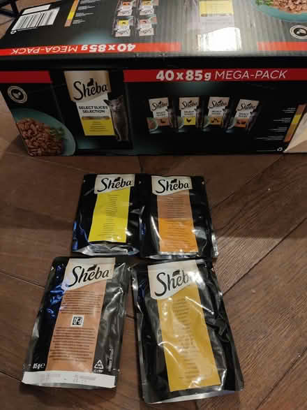 Photo of free Sheba cat food (Spring Road, Abingdon, OX14) #1