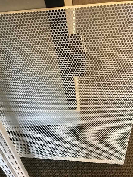 Photo of free White Metal grate (San Anselmo near Andronico’s) #1