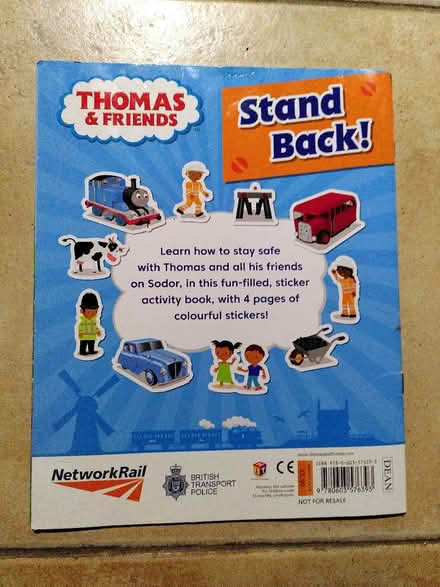 Photo of free Thomas tank engine road safety book (Ecclesall, S11) #2