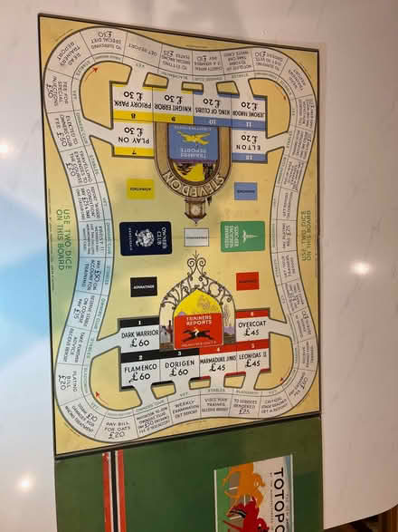 Photo of free Board game - Totopoly board, original from 1960's I think. (Chiswick W4) #1
