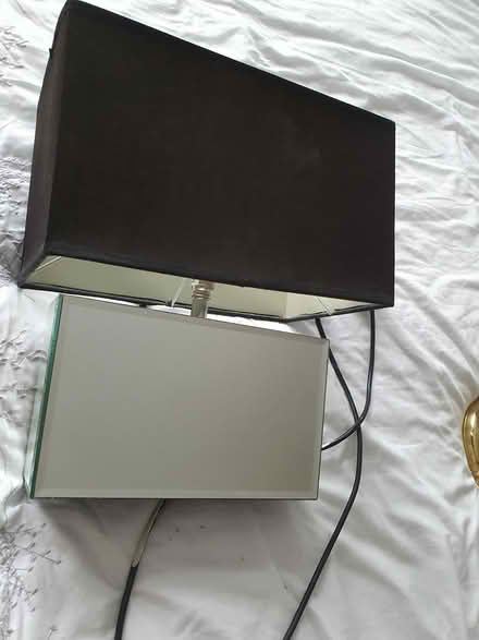 Photo of free Lamp with mirrored base (Aldershot GU12) #1