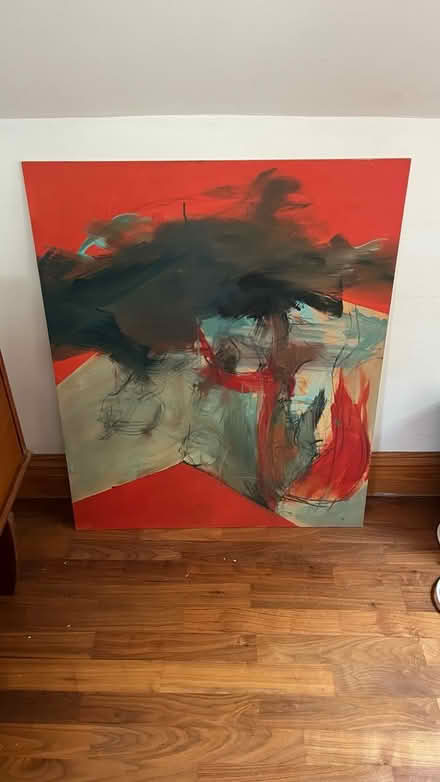 Photo of free Red artwork and charcoal (SE23) #1