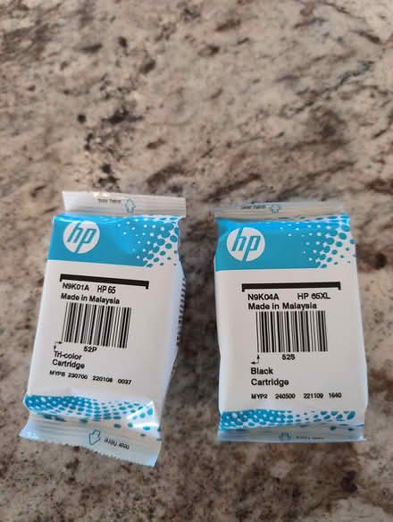 Photo of free HP 65 printer cartridges (Hazlet, off Beers st) #1