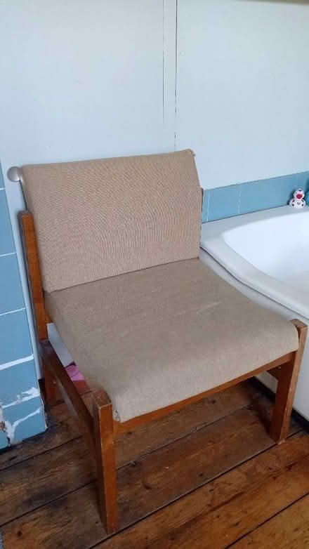 Photo of free Mid century teak chair (Fairfield LA1) #2