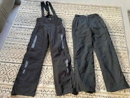 Photo of free 2 pairs of salopettes (Ravensmoor CW5) #1