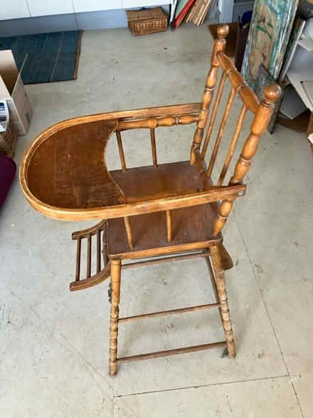 Photo of free Wooden high chair (BN3) #1
