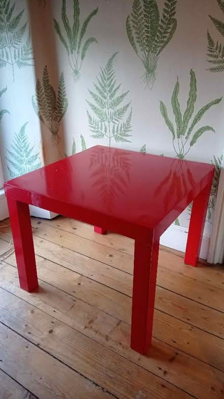 Photo of free Red IKEA coffee table (Fairfield LA1) #3
