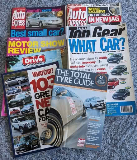Photo of free 8 OLD CAR MAGAZINES MID 90s ~ GU16 FRIMLEY (GU16) #1
