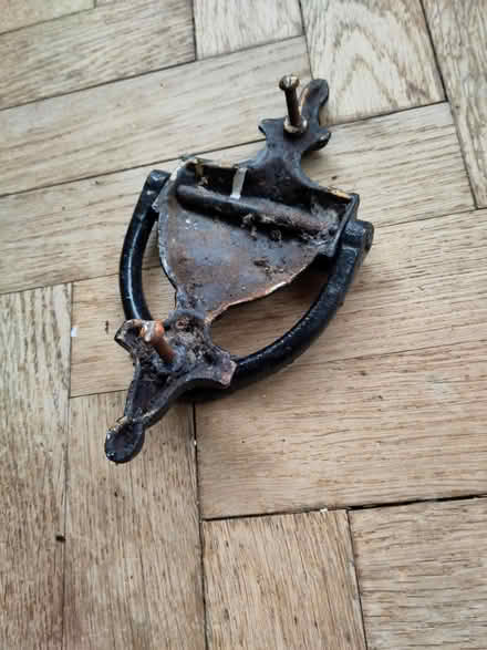 Photo of free Black cast iron door knocker (Hereford HR1) #2