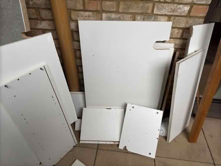Photo of free White IKEA Cupboard, OK condition (SE1) #4