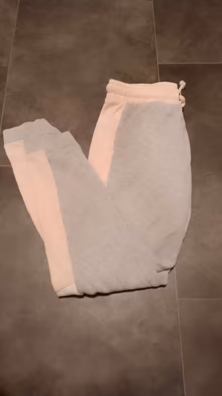 Photo of free Grey, cream and white trackie bottoms 9-10years (Norcot RG30) #1