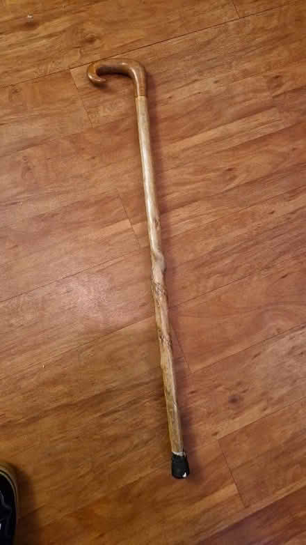 Photo of free Old wooden walking stick. 37 inch/94cm. (Dalkeith EH22) #1