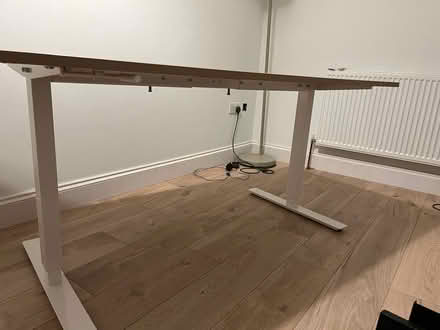 Photo of free Ikea standing desk- small dent (Eltham SE9) #3