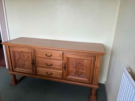 Photo of free Oak sideboard (Locks Heath) #1