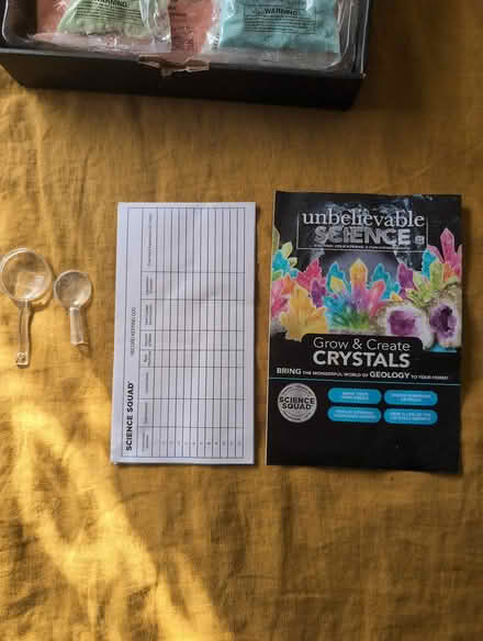 Photo of free Grow & create crystals kit(opened) (The Bronx, pickup Freeman 2/5) #2