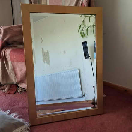 Photo of free Large Gold Frame Mirror (Bedlington Station, NE22) #1