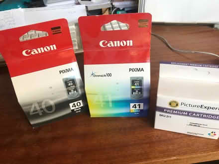 Photo of free Canon printer cartridges (Wootton OX13) #1