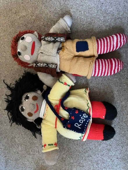 Photo of free Knitted Rosie & Jim dolls (Lenton NG7) #2