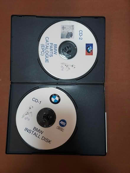 Photo of free BMW parts catalogue on CD (CB4) #2