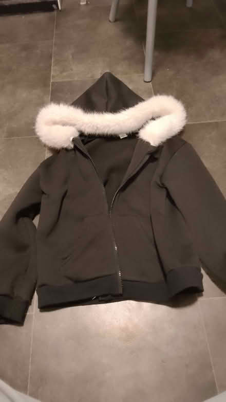 Photo of free Fur lined hooded black jacket 10years (Norcot RG30) #1