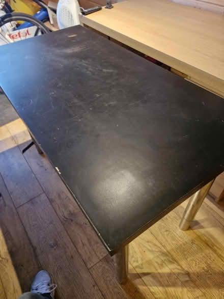 Photo of free Black desk (Tilehurst) #2