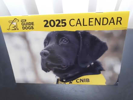 Photo of free Desk calendar - Guide Dogs (Glen Erin/Council Ring) #1