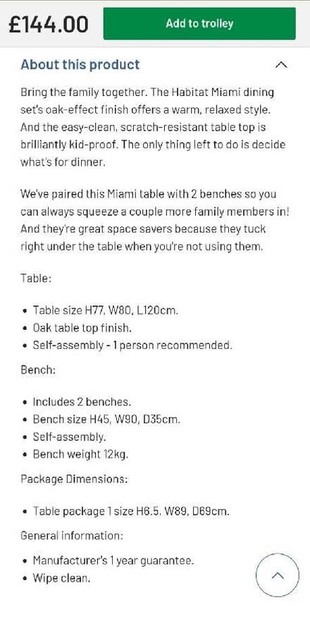 Photo of free Dining table with benches (Hanover BN2) #4