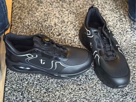 Photo of free Pair of men's steel-toe trainers, size 10, with dial laces. (Cople MK44) #2