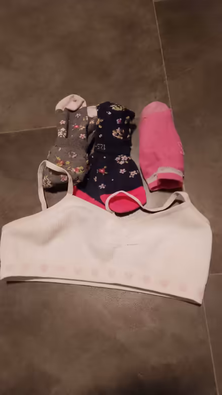 Photo of free 3 pairs of socks and bra vest (Norcot RG30) #1