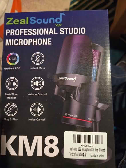 Photo of free PC microphone. Ideal for streaming or video calls. Brand new (Cople MK44) #1