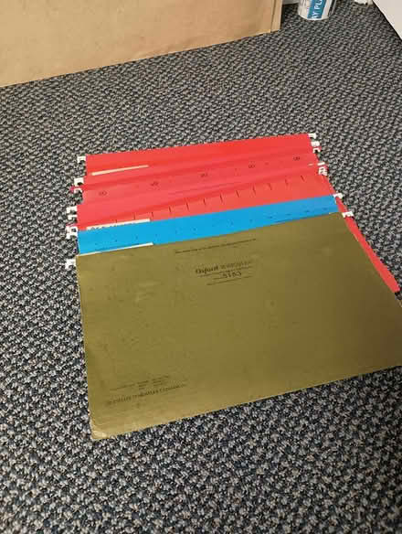 Photo of free Legal size Hanging files (9) (Yonge/Sheppard) #1