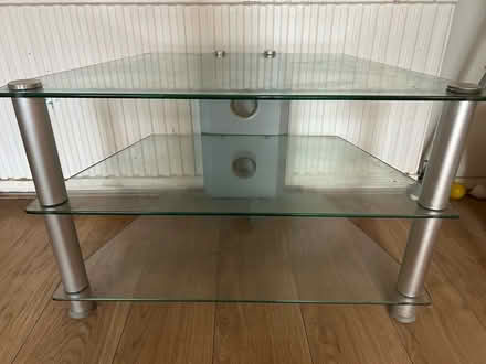 Photo of free Glass TV unit (Calcot RG31) #1