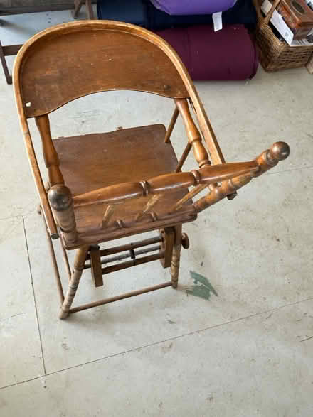 Photo of free Wooden high chair (BN3) #3