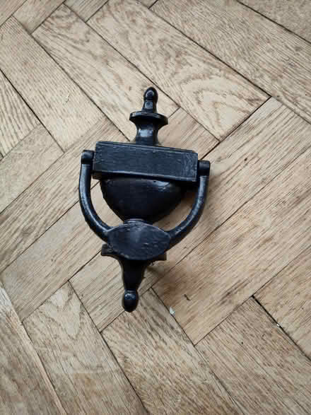 Photo of free Black cast iron door knocker (Hereford HR1) #1
