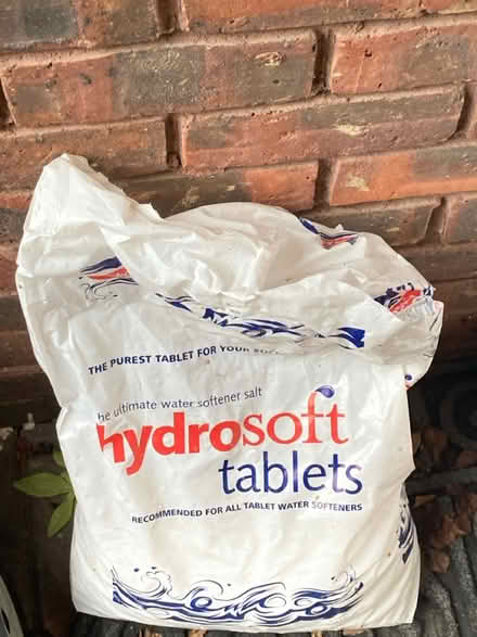 Photo of free Water softer dishwasher salt tablet (RG12 Bracknell) #1