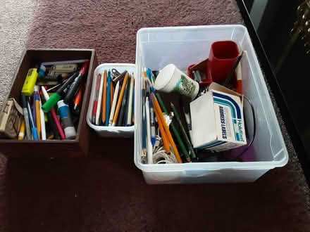 Photo of free Boxes of pens (St Anne's on the Sea FY8) #1