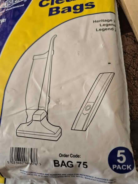 Photo of free Kirby Vacuum Bags and belts (ME15 Wheatsheaf Close) #2